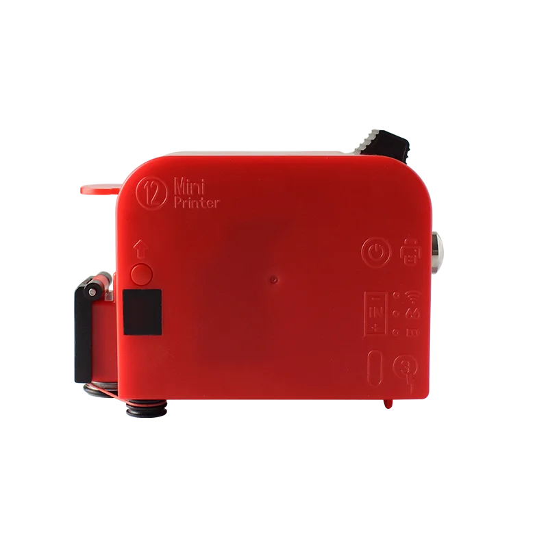 12.7 mm Printing Height Mini Handheld Bottle Inkjet Printer