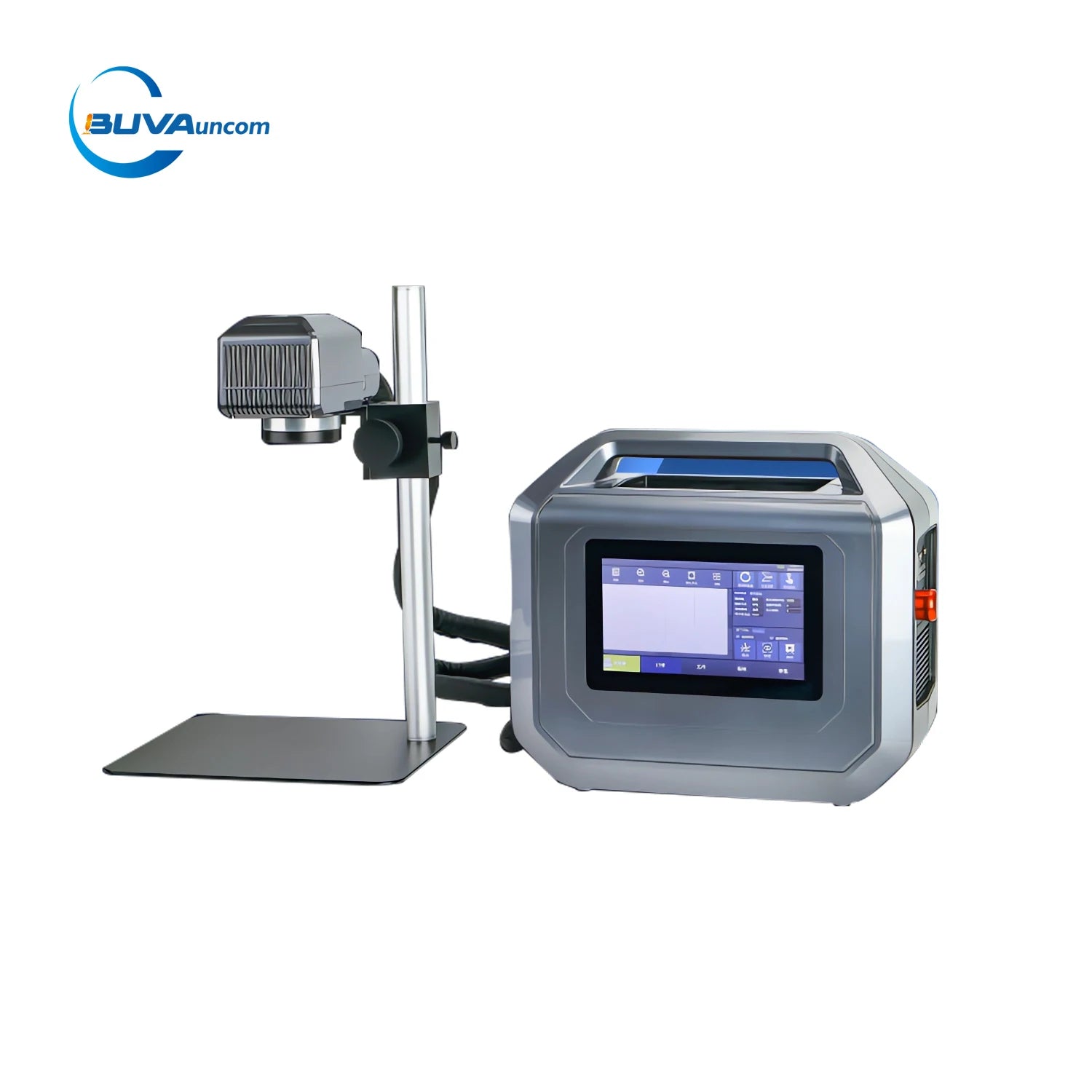 30W Compact Mini Fiber Laser Engraving Machine Plug-Play Design for Home Office Crafting New Condition Factory Cheap Price